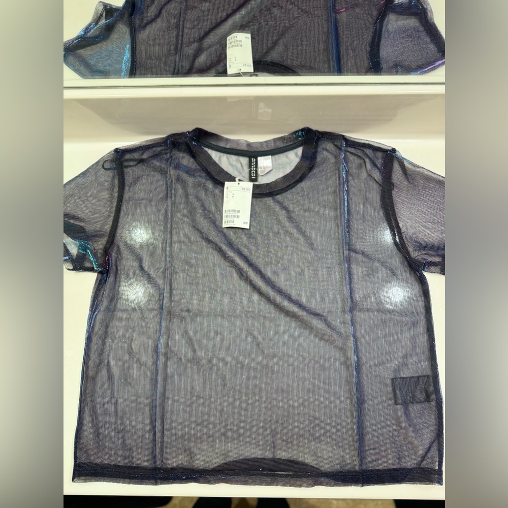 (S) H&M Mesh Top